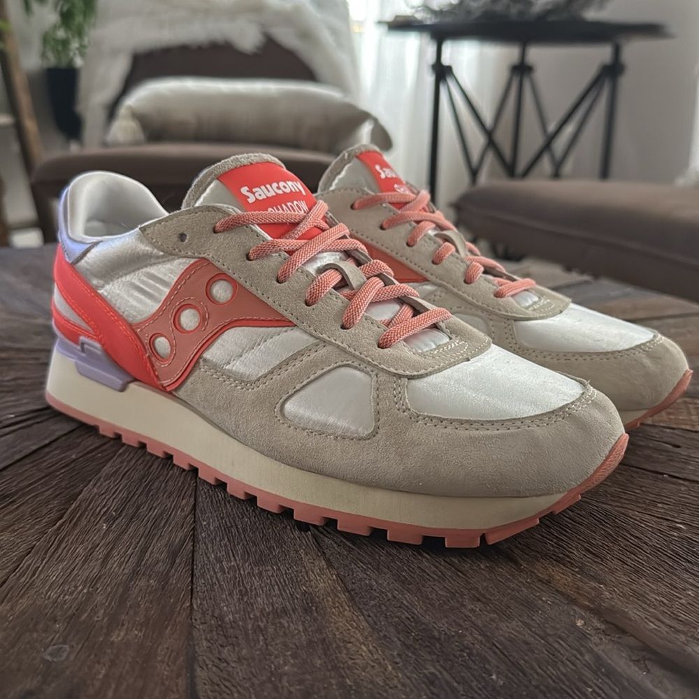 Saucony Shadow Original OG Shiny Sneakers - Picture 4 of 6